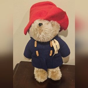 Red Hat and Blue Coat Teddy Bear Paddington 1975 15" Bear